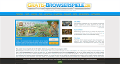 Desktop Screenshot of gratis-browserspiele.de