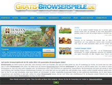 Tablet Screenshot of gratis-browserspiele.de